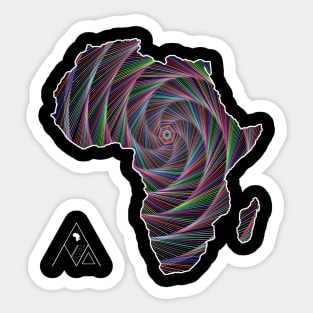 HELYPHTHIC AFRICA by AfreeKA -2 Sticker